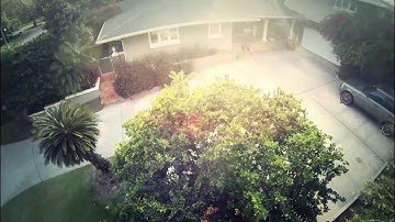 FPV - Dji Phantom - GoPro Hero3 - 2.7k - Tilt Axis gimbal and vibration test.