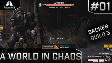 Phoenix Point - Backer Build 5 - Phoenix Point Gameplay - 01