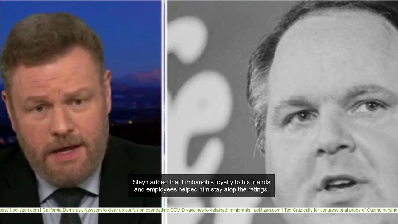 Rush Limbaugh guest host Mark Steyn reflects on broadcaster's death