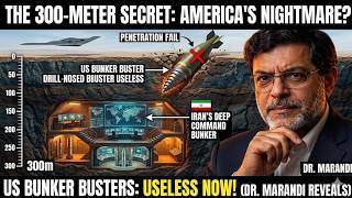Iran's Underground Command Bunker Goes 300 Meters Deep — US Bunker Busters Useless Now DR MARANDI