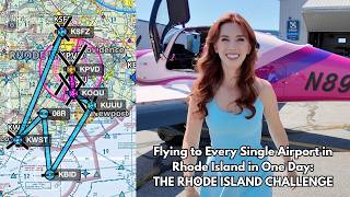 Flying to Every Single Airport in Rhode Island in One Day!