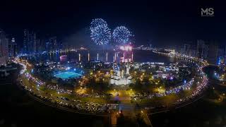 New Year 2022 Timelapse