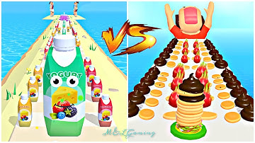 Max Levels PANCAKE RUN vs Juice Run🏆💕: All Levels Gameplay Walkthrough Android, iOS New UPDATE