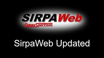 Introduction to the SIRPAWeb- Updated