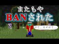 BANされる瞬間。チャタリングは自己責任で♡【マインクラフト/minecraft】