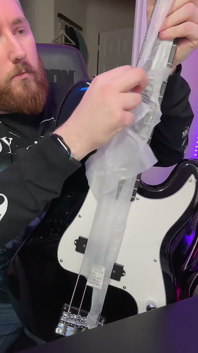 Unboxing the perfect beginner bass guitar #donnermusic