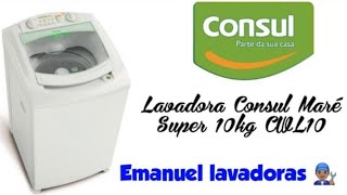 Lavadora cônsul maré super 10kg (CWL10B) “roupas íntimas”