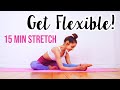 15 min full body stretch  daily routine for flexibility  relaxation