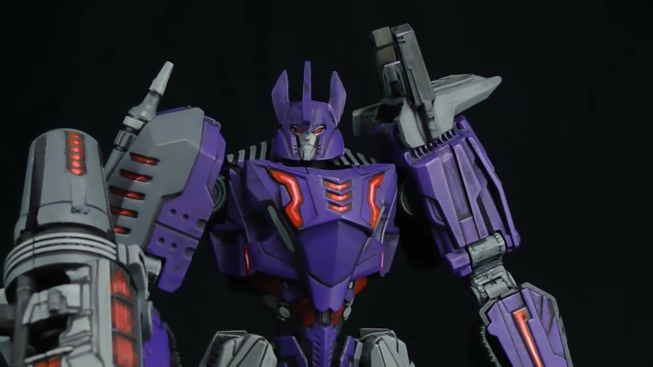 Transformers WFC Custom Galvatron - YouTube