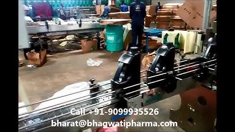 Lube Oil Jerry Can Two Head Screw Capping Machine and Double Side Labeling Machine