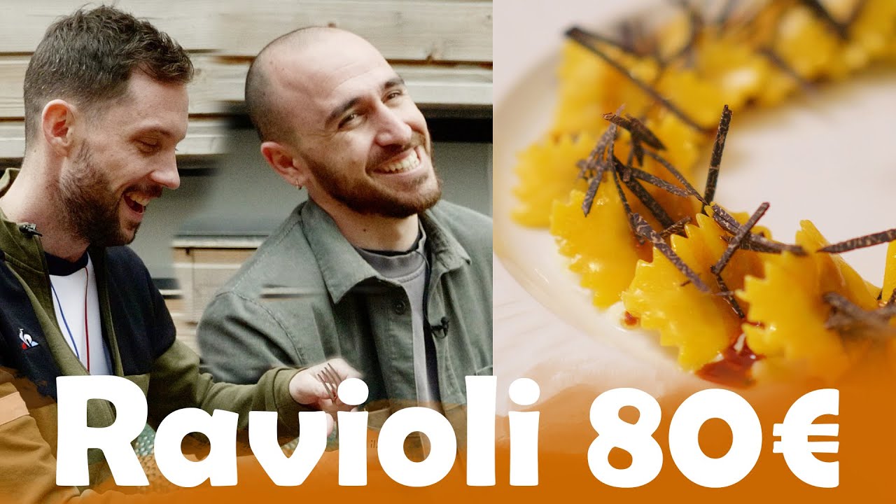 Ravioli à 1,65€ VS Ravioli à 80€ avec Anthony Lastella et Simone Zanoni !