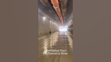 #tunnelconstruction #ventilationduct #tunnel #mine #internationaltrade #隧道风筒 #隧道风带 #煤矿风筒 #风筒布