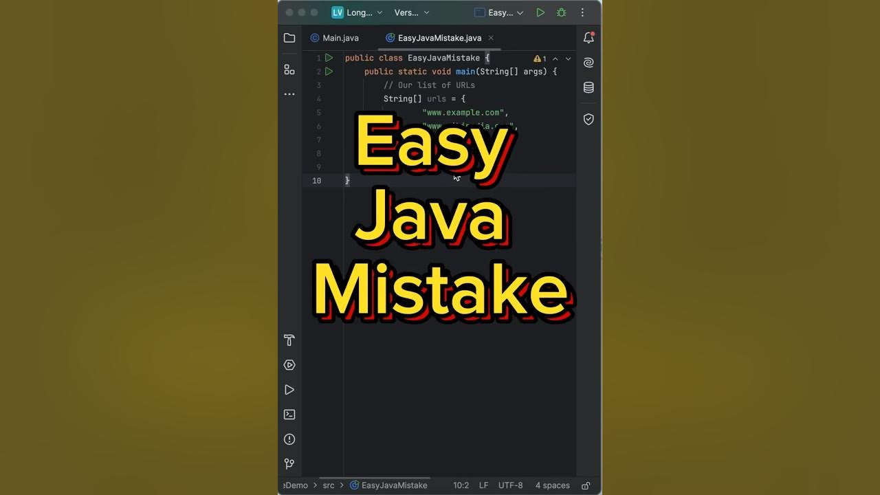 Easy Java mistake - YouTube