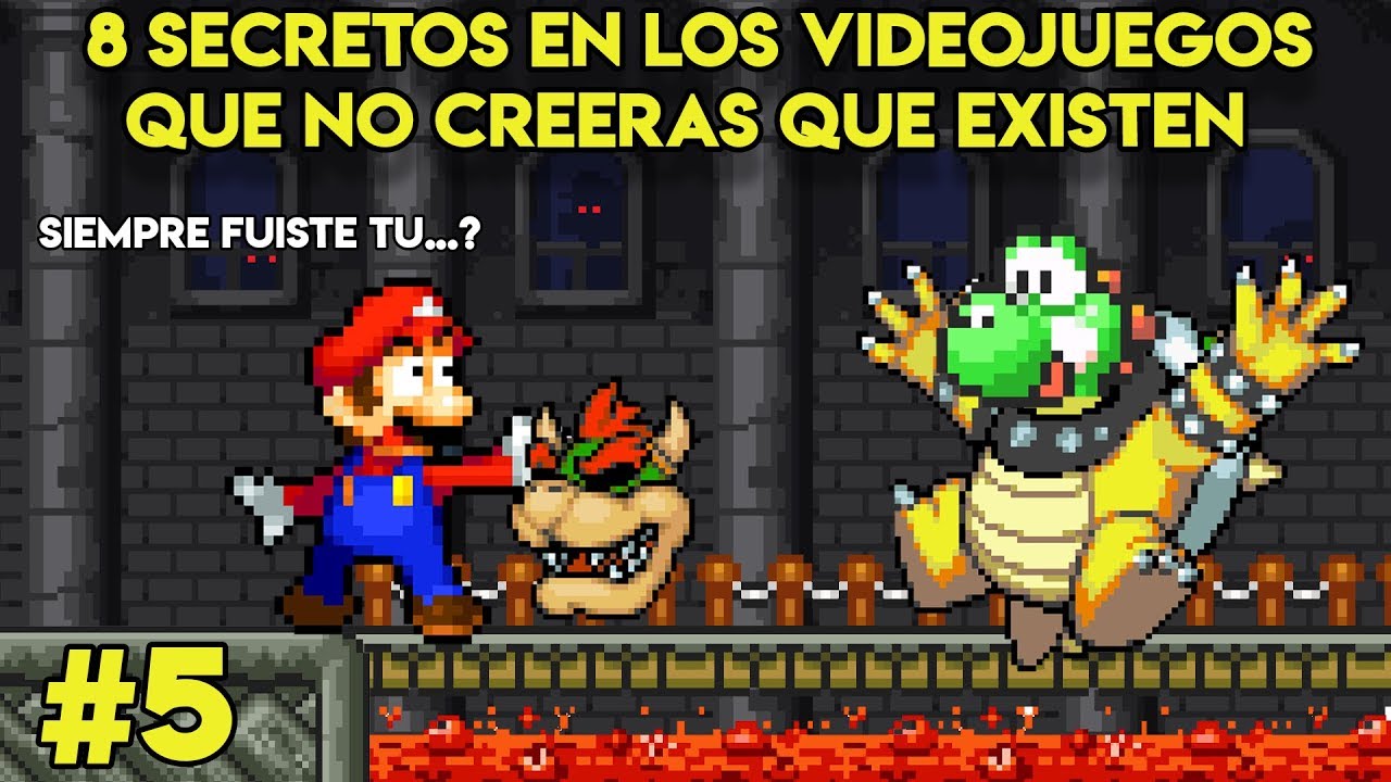 8 Secretos en Los Videojuegos que No Creeras que Existen (PARTE 5) - Pepe el Mago