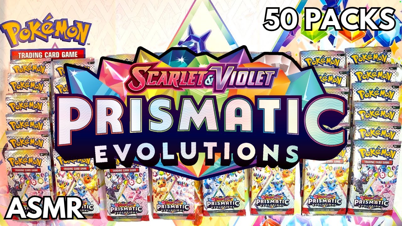 Insanely Lucky Pulls with Prismatic Evolutions | ASMR