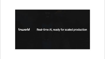 Inworld AI: Real-time AI, ready for scaled production