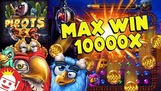 WORLD'S FIRST PIROTS 3 MAX WIN! 💰 NEW ELK STUDIOS SLOT! screenshot 5