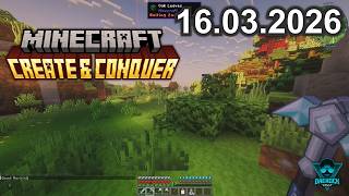 Create and Conquer - Stream vom 16.03.2026 [DE] ⚙️ Sieb-Automation &amp; Mega-Halle