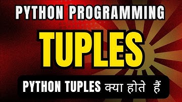 Python Tuples Explained in 15 Minutes! #pythonprogramming #hsbte #yt #pythonbeginners #hsbte #msbte