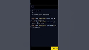JavaScript Programming Tutorial: String Methods Explained with Code - Learn Web Development