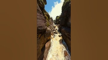The source of the tallest waterfall in the world, on the oldest mountain in 🌎 (Venezuelan Tepuis)