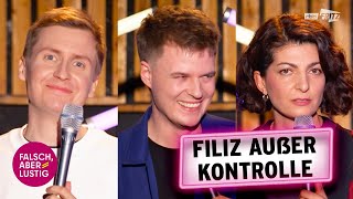 Thumbnail for Filiz Tasdan hat Bock auf Stress | falsch, aber lustig | Alex Stoldt, Till Reiners, Moritz Neumeier
