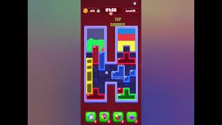 Sand blocks drop puzzle level 29 gameplay walkthrough solution