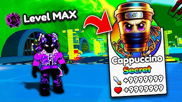 Unlocking MAX LEVEL Cappuccino In Brainrot Tsunami! (Roblox)