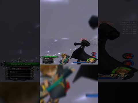 KH2 Final Mix on Android Sora vs Marluxia #aethersx2 #kingdomhearts2 #redmagic9pro