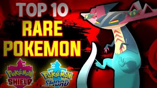 Top 10 Rare pokemons in Sword and Shield | In Hindi Pokevilla Z