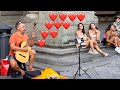  street musician plays love song in florence 