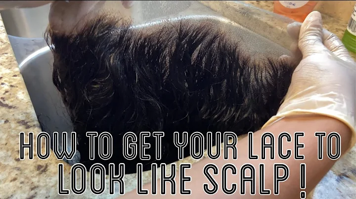 Easiest How To Bleach Knots On A Wig|| Ulove Amazon Deep Wave Wig