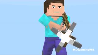 Blender Minecraft 3D - Bow Animation Test