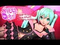 60fps full sweet devil  hatsune miku  project diva arcade english lyrics romaji subtitles