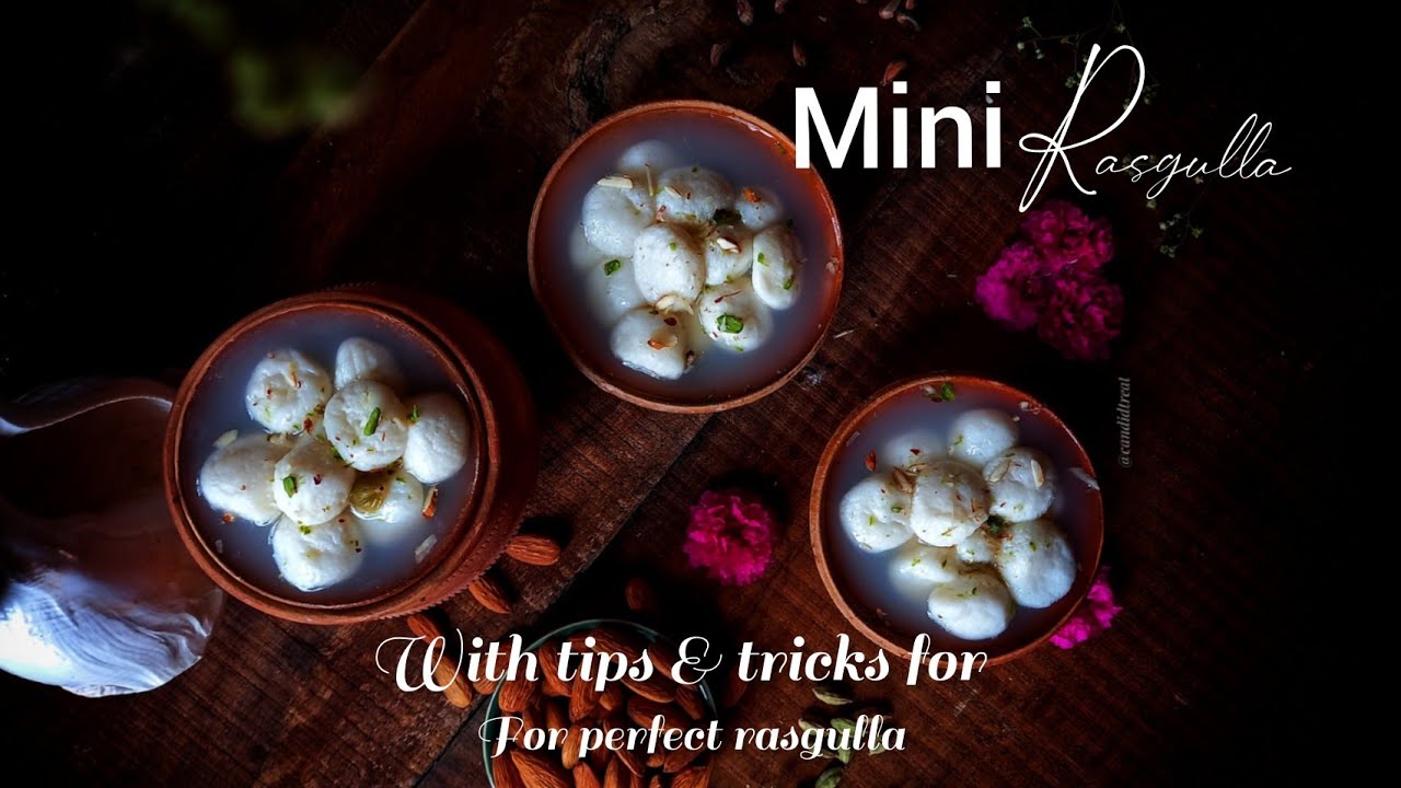 Mini Rasgula Mini Rasgulla | किसी भी दूध से रसगुल्ले बनाने का आसान तरीका | Sponge ...