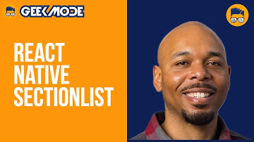 📱🤘🏾React Native SectionList | Learn React Native API | Learn React Native API 2022