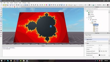 Roblox Projects - Mandelbrot example