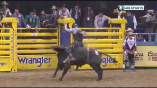 Joe Frost Round 2 Bullriding 2016 Wnfr