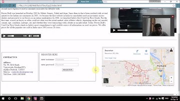 Web-Technology LAB || Experiment-2 || Design a website using HTML5