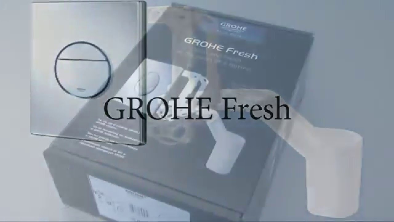GROHE Fresh - чистота и свежесть одним нажатием клавиши! - YouTube