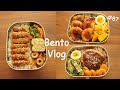Pork and green perilla roll / Pork fillet cutlet / Hamburg steak | Japanese Bento boxes