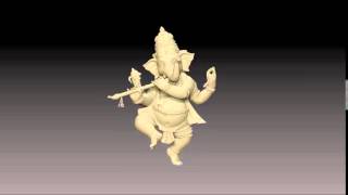3D Modeling In Maya And Z-Brush - Dancing Ganesha