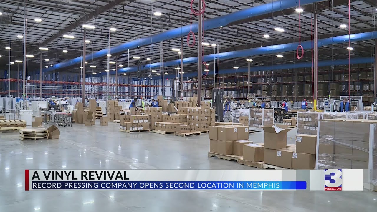 Vinyl Revival: Memphis Record Pressing opens second location