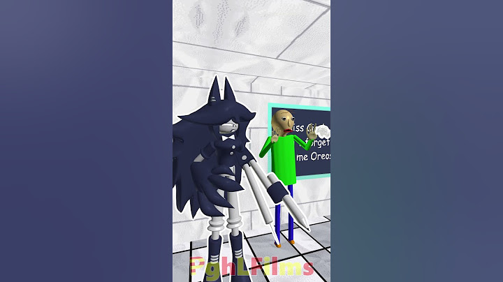 Miss Circle Greets Baldi in FPE! #fundamentalpapereducation #baldisbasics #pghlfilms