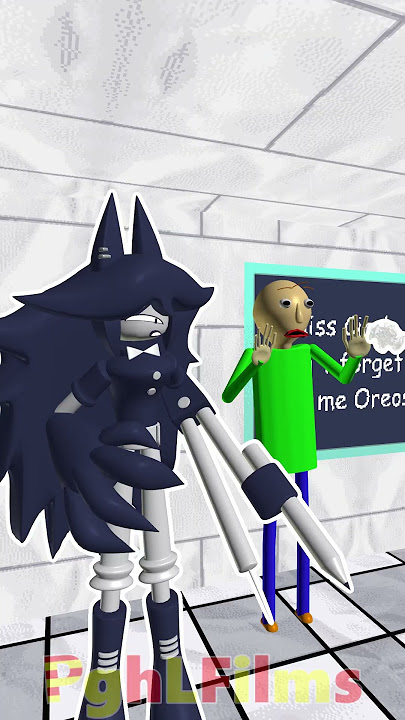 Miss Circle Greets Baldi in FPE! #fundamentalpapereducation #baldisbasics #pghlfilms