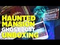 Unboxing Haunted Mansion Ghost Post #1 subscription - Phantom Radio & more!