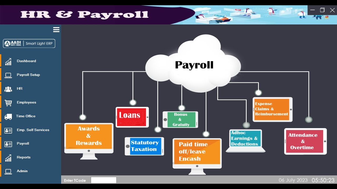 How to Setup up Payroll Software for company - YouTube