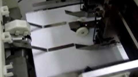 Bourg BST10 Collator Test Run Prior to Shipping