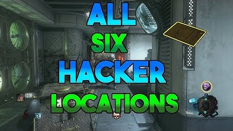 BO3 Chronicles moon/all 6 HACKER locations
