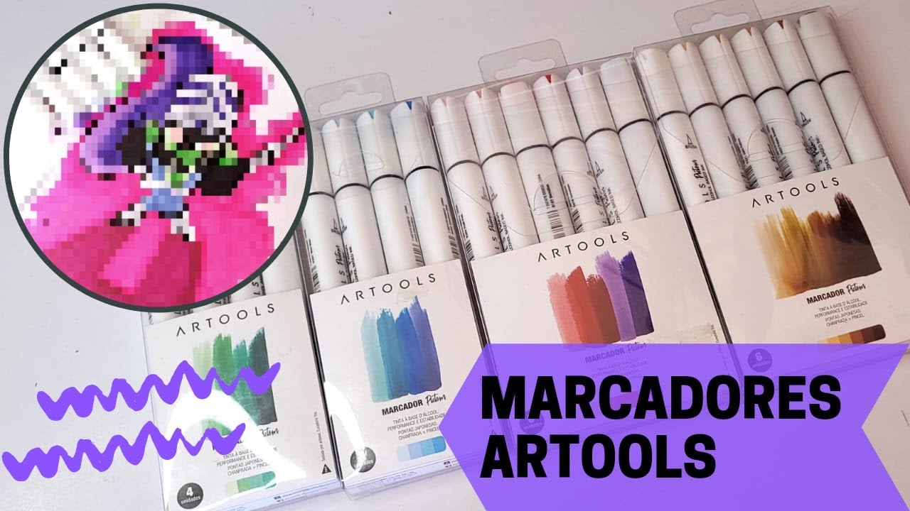 RESENHA Marcadores Artools - São de qualidade ou é mais do mesmo?